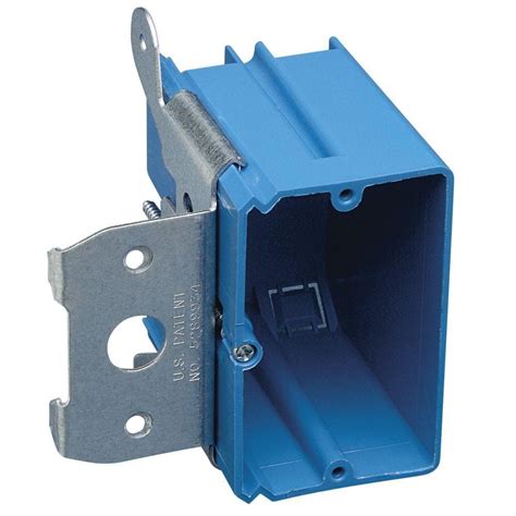 adjustable electrical outlet boxes|carlon adjustable single gang box.